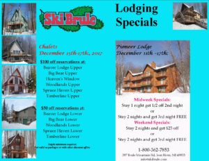 Lodging deal for a pre holiday get-a-way