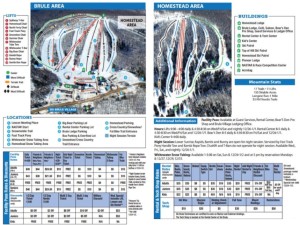 Ski Brule Trail Map 16.17