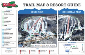 Ski Brule Trail Map