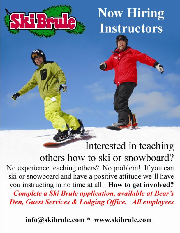 Now Hiring Instructors