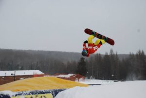 Acrobag at Ski Brule