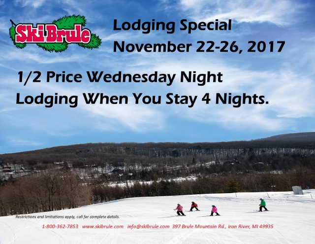 Thanksgiving Lodging Special