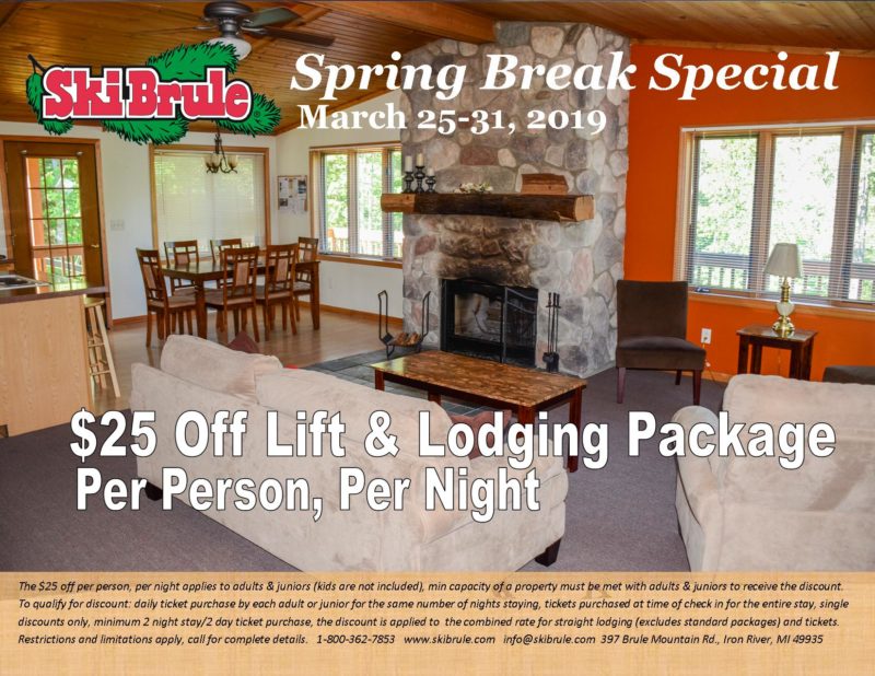 Spring Break Ski Package $25 Off Per Person, Per Night