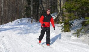 Ski Brule offers 33 KM of excellent cross country skiing.