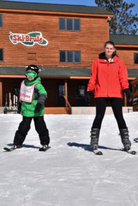 Children ski lessons is the best way to start skiing