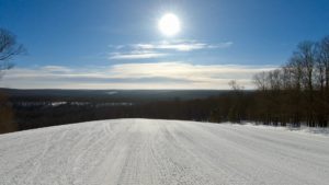Brule Village offers the best Michigan skiing and snowboarding and is close to Michigan's snowmobile trail system.