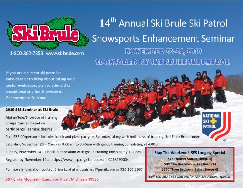 National Ski Patrol Snowsports Enhancement Seminar