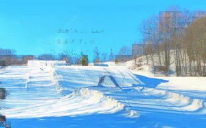 skiing and snowboarding in upper MIchigan