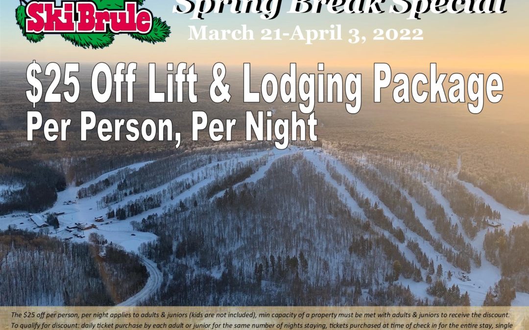 Spring Break Lodging & Lift Ticket Special