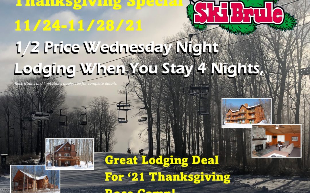 Thanksgiving Lodging Special