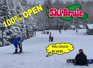 100% Buka 100% Fun Ski Brule –