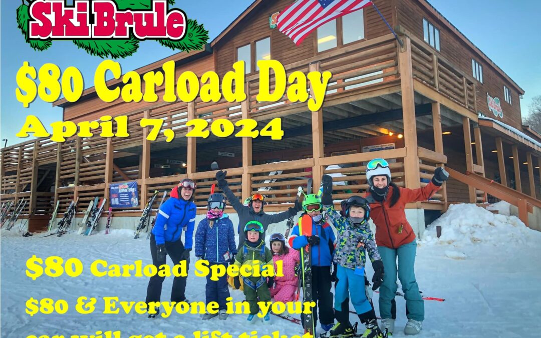 $80 Carload Day Lift Ticket