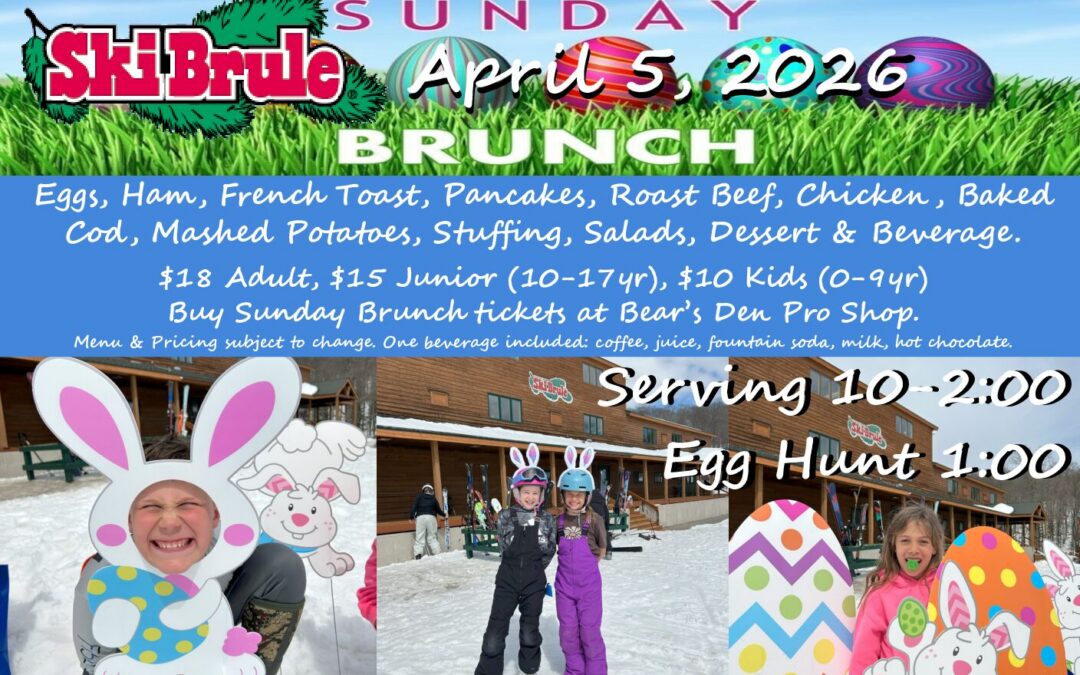 Easter Brunch & Egg Hunt At Ski Brule