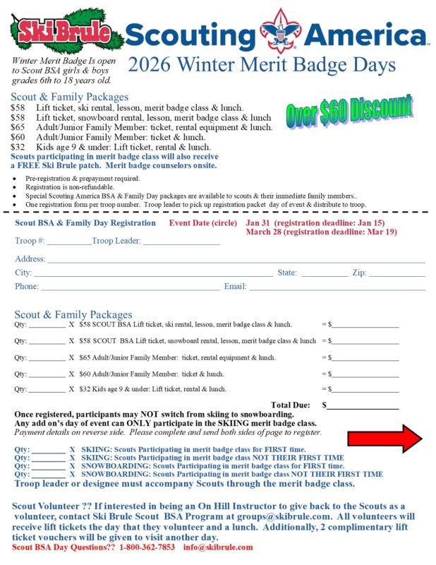 25.26 Scouts BSA Winter Merit Badge