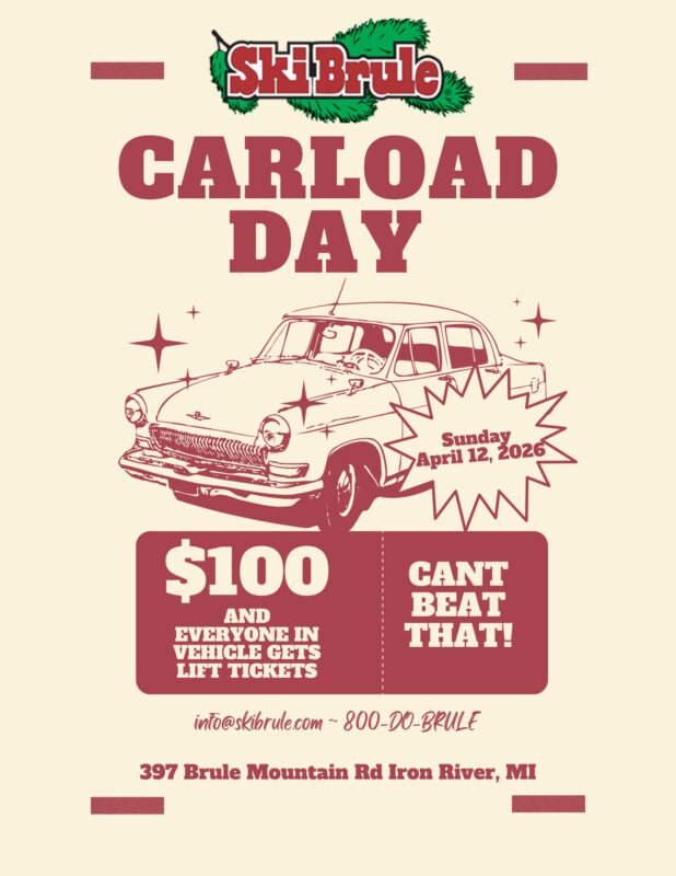 Red Retro Grand opening Car Wash Flyer