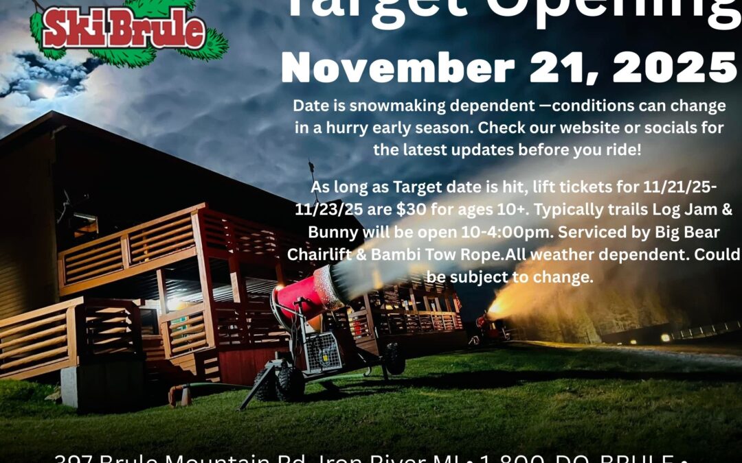 2025/2026 Target Opening Date