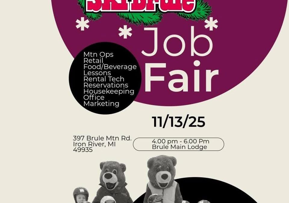 Ski Brule Job Fair 11/13/25 — 4-6PM