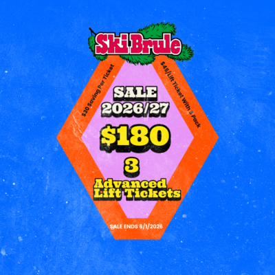 Three Advanced Lift Ticket -$180