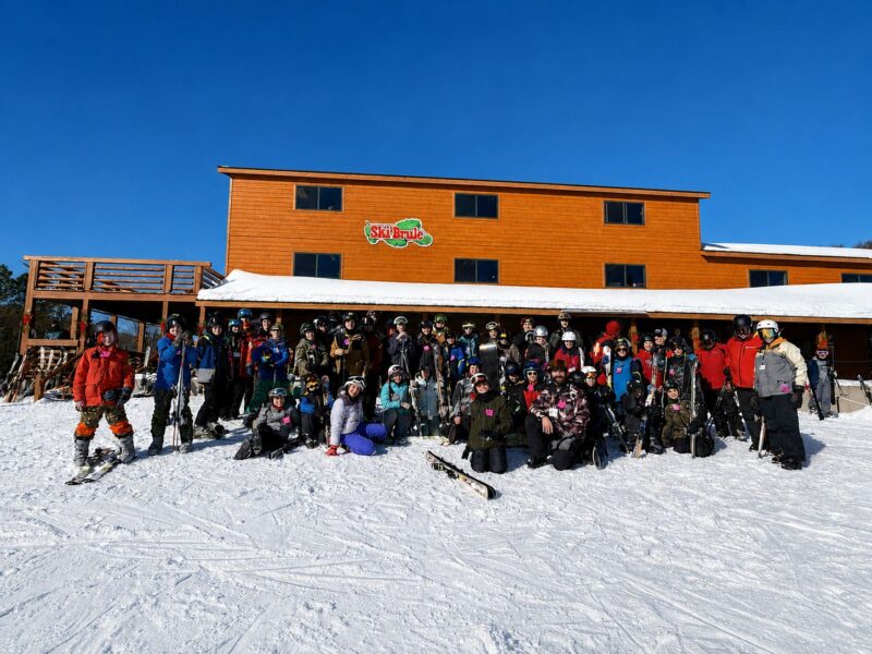 Michigan group ski trips at Ski Brule in the Upper Peninsula