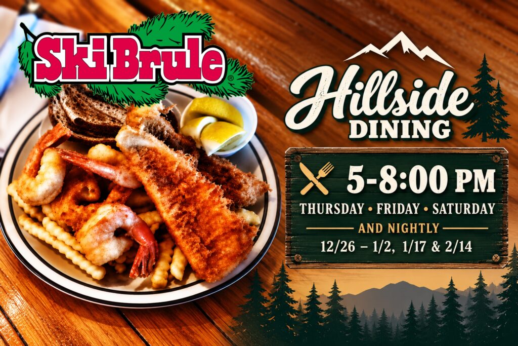 Hillside Dining at Ski Brule