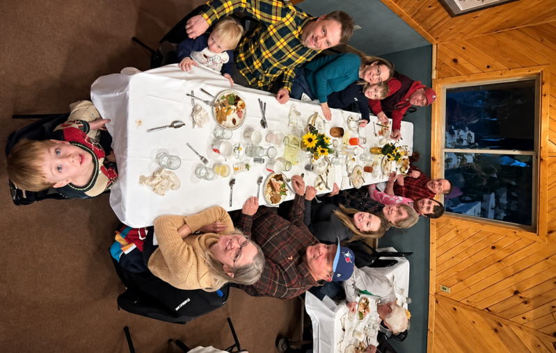 Ski Brule Thanksgiving Dinner at Brule Lodge in Michigan's Upper Peninsula